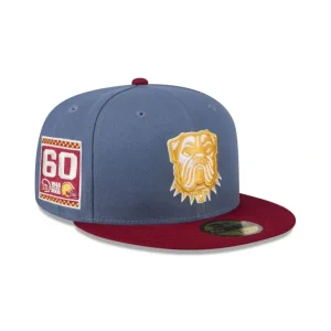 Sale Cleveland Browns Deep Blue 59FIFTY Fitted Hat - KTGCaps - Baseball caps for various teams, purchased online at a discount