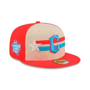 Flash Sale Cleveland Guardians 2024 AllStar Game 59FIFTY Fitted Hat - KTGCaps - Baseball caps for various teams, purchased online at a discount