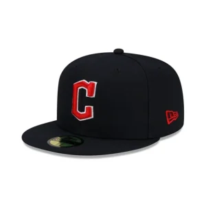 Outlet Cleveland Guardians Authentic Collection Road 59FIFTY Fitted Hat - KTGCaps - Baseball caps for various teams, purchased online at a discount