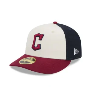 Flash Sale Cleveland Guardians City Connect Low Profile 59FIFTY Fitted Hat - KTGCaps - Baseball caps for various teams, purchased online at a discount
