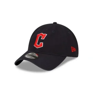 Hot Cleveland Guardians Core Classic Road 9TWENTY Adjustable Hat - KTGCaps - Baseball caps for various teams, purchased online at a discount