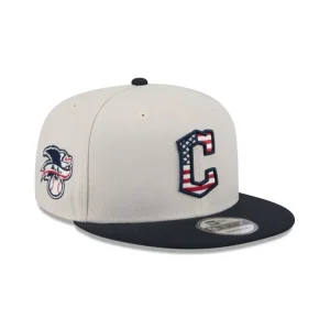 Hot Cleveland Guardians Independence Day 2024 9FIFTY Snapback Hat - KTGCaps - Baseball caps for various teams, purchased online at a discount