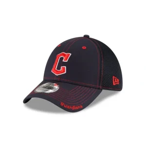 Fashion Cleveland Guardians NEO 39THIRTY Stretch Fit Hat - KTGCaps - Baseball caps for various teams, purchased online at a discount