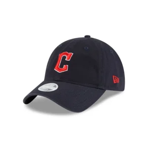 Sale Cleveland Guardians Womens Core Classic 9TWENTY Adjustable Hat - KTGCaps - Baseball caps for various teams, purchased online at a discount