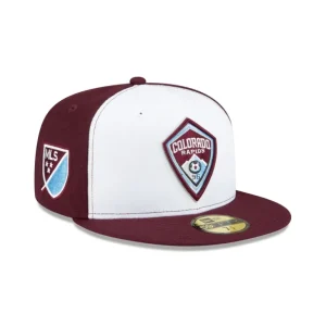 Hot Colorado Rapids 2024 MLS Kickoff 59FIFTY Fitted Hat - KTGCaps - Baseball caps for various teams, purchased online at a discount