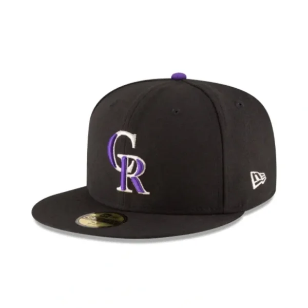 Online Colorado Rockies Authentic Collection 59FIFTY Fitted Hat - KTGCaps - Baseball caps for various teams, purchased online at a discount