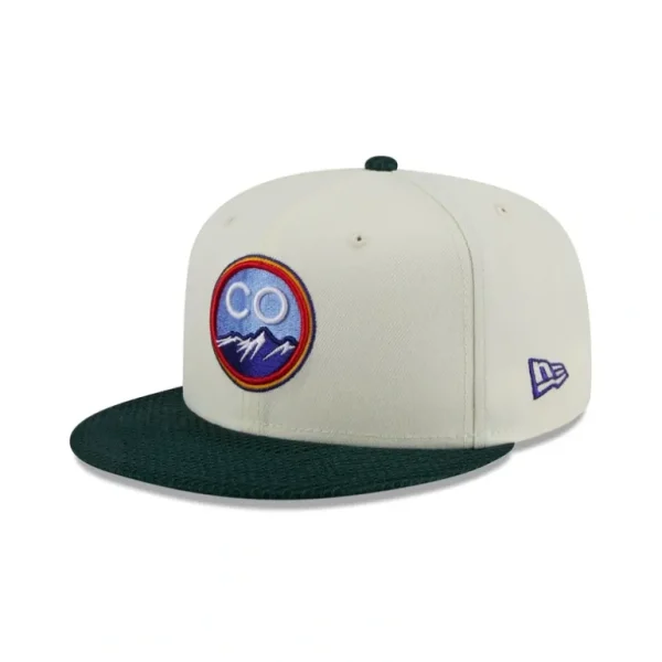 Flash Sale Colorado Rockies City Mesh 59FIFTY Fitted Hat - KTGCaps - Baseball caps for various teams, purchased online at a discount