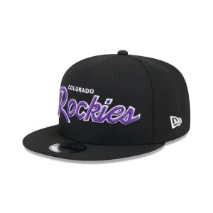 Fashion Colorado Rockies Wordmark 9FIFTY Snapback Hat - KTGCaps - Baseball caps for various teams, purchased online at a discount