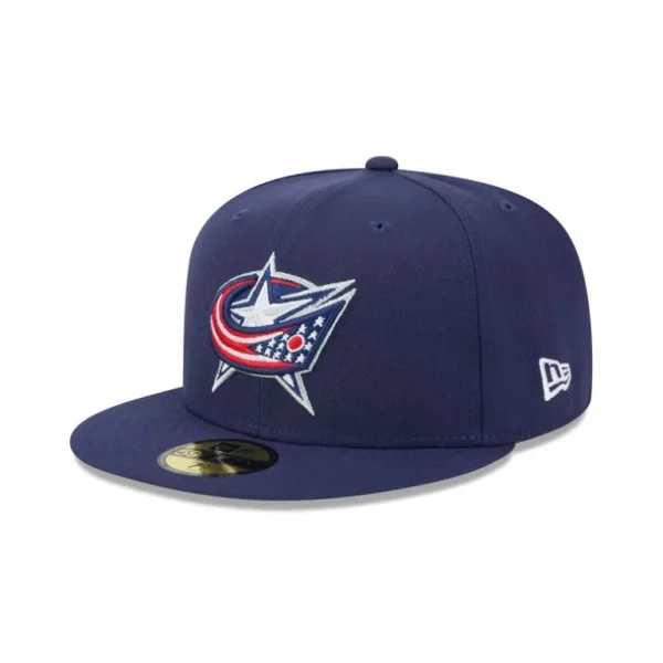 Fashion Columbus Blue Jackets 59FIFTY Fitted Hat - KTGCaps - Baseball caps for various teams, purchased online at a discount