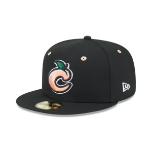 Discount Columbus Clingstones Alternate Black 59FIFTY Fitted Hat - KTGCaps - Baseball caps for various teams, purchased online at a discount