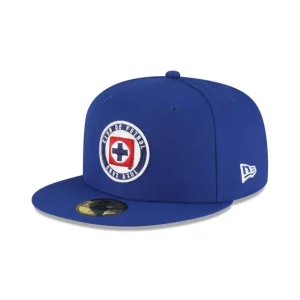 Discount Cruz Azul 59FIFTY Fitted Hat - KTGCaps - Baseball caps for various teams, purchased online at a discount