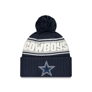 Discount Dallas Cowboys 2024 Cold Weather Sport Pom Knit Hat - KTGCaps - Baseball caps for various teams, purchased online at a discount