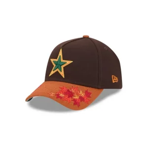 Clearance Dallas Cowboys Fall Foliage 9FORTY AFrame Snapback Hat - KTGCaps - Baseball caps for various teams, purchased online at a discount