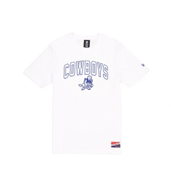 Fashion Dallas Cowboys Throwback White TShirt - KTGCaps - Baseball caps for various teams, purchased online at a discount