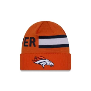 Flash Sale Denver Broncos 2024 Cold Weather Tech Knit Beanie - KTGCaps - Baseball caps for various teams, purchased online at a discount
