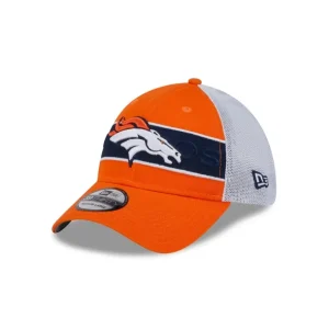 Discount Denver Broncos Banded 39THIRTY Stretch Fit Hat - KTGCaps - Baseball caps for various teams, purchased online at a discount