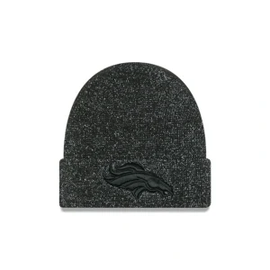 Online Denver Broncos Reflective Black Knit Beanie - KTGCaps - Baseball caps for various teams, purchased online at a discount