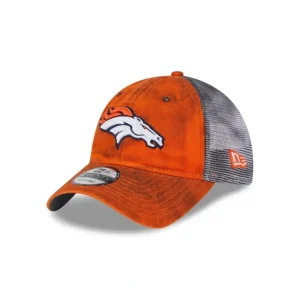 Flash Sale Denver Broncos Slick 9TWENTY Trucker Hat - KTGCaps - Baseball caps for various teams, purchased online at a discount