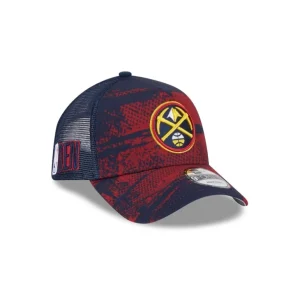 Flash Sale Denver Nuggets 2024 TipOff 9FORTY AFrame Trucker Hat - KTGCaps - Baseball caps for various teams, purchased online at a discount