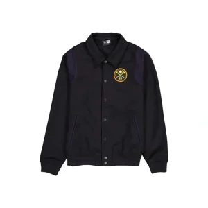 Clearance Denver Nuggets Sport Night Jacket - KTGCaps - Baseball caps for various teams, purchased online at a discount