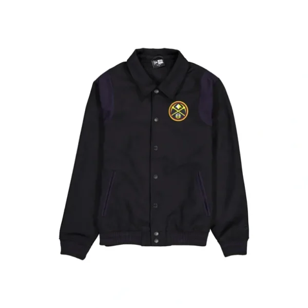 Clearance Denver Nuggets Sport Night Jacket - KTGCaps - Baseball caps for various teams, purchased online at a discount