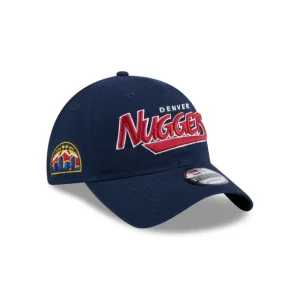 Discount Denver Nuggets Throwback 9TWENTY Adjustable Hat - KTGCaps - Baseball caps for various teams, purchased online at a discount