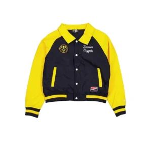Discount Denver Nuggets Throwback Womens Jacket - KTGCaps - Baseball caps for various teams, purchased online at a discount
