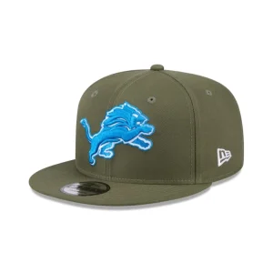 Fashion Detroit Lions Olive 9FIFTY Snapback Hat - KTGCaps - Baseball caps for various teams, purchased online at a discount