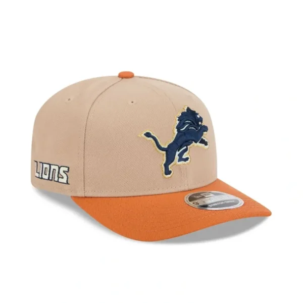 Shop Detroit Lions Sandy Rust 9SEVENTY Snapback Hat - KTGCaps - Baseball caps for various teams, purchased online at a discount