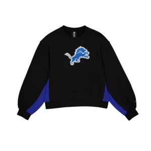 Shop Detroit Lions Sport Night Womens Crewneck - KTGCaps - Baseball caps for various teams, purchased online at a discount