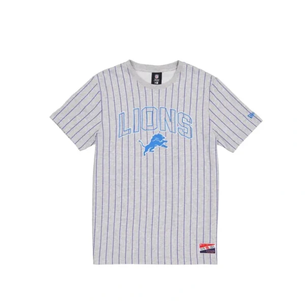 Best Detroit Lions Throwback Gray Pinstripe TShirt - KTGCaps - Baseball caps for various teams, purchased online at a discount