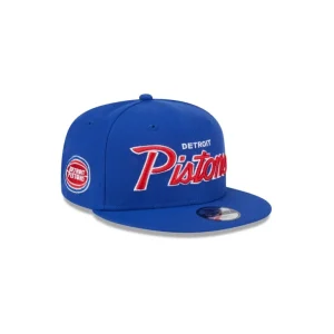 Fashion Detroit Pistons Script Kids 9FIFTY Snapback Hat - KTGCaps - Baseball caps for various teams, purchased online at a discount