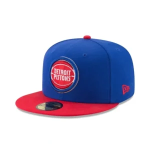 Discount Detroit Pistons 2Tone 59FIFTY Fitted Hat - KTGCaps - Baseball caps for various teams, purchased online at a discount