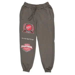 Clearance Detroit Red Wings Oversized Essentials Sweatpants - KTGCaps - Baseball caps for various teams, purchased online at a discount