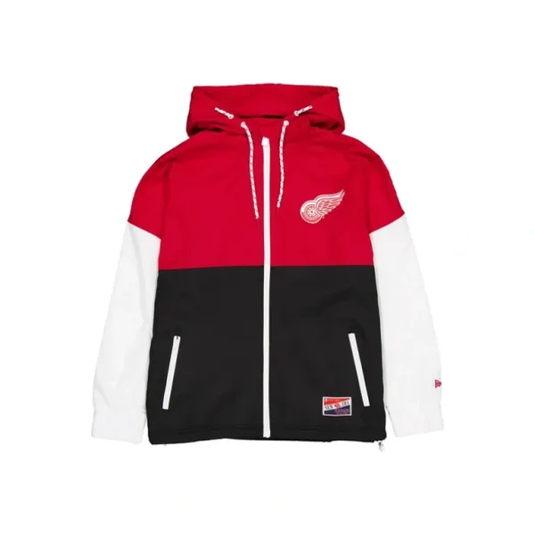 Fashion Detroit Red Wings Throwback Windbreaker - KTGCaps - Baseball caps for various teams, purchased online at a discount