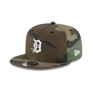 Fashion Detroit Tigers Basic Camo Alternate 9FIFTY Snapback Hat - KTGCaps - Baseball caps for various teams, purchased online at a discount