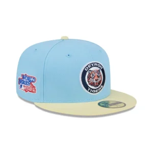 Flash Sale Detroit Tigers Doscientos Blue 59FIFTY Fitted Hat - KTGCaps - Baseball caps for various teams, purchased online at a discount