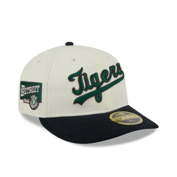Flash Sale Detroit Tigers Forest Visor Retro Crown 59FIFTY Fitted Hat - KTGCaps - Baseball caps for various teams, purchased online at a discount