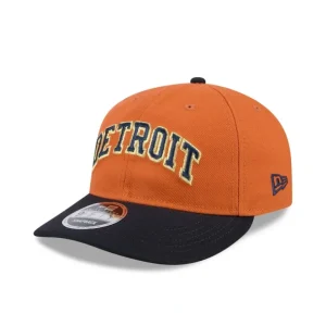 Clearance Detroit Tigers Gold Wood Retro Crown 9FIFTY Snapback Hat - KTGCaps - Baseball caps for various teams, purchased online at a discount