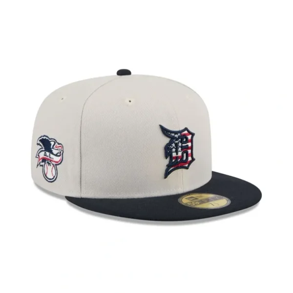 Fashion Detroit Tigers Independence Day 2024 59FIFTY Fitted Hat - KTGCaps - Baseball caps for various teams, purchased online at a discount
