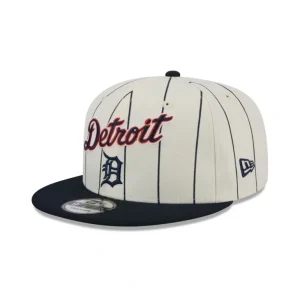 Clearance Detroit Tigers Jersey Pinstripe 9FIFTY Snapback Hat - KTGCaps - Baseball caps for various teams, purchased online at a discount