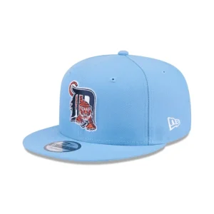 Discount Detroit Tigers Sky Blue 9FIFTY Snapback Hat - KTGCaps - Baseball caps for various teams, purchased online at a discount