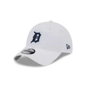 Discount Detroit Tigers White 9TWENTY Adjustable Hat - KTGCaps - Baseball caps for various teams, purchased online at a discount