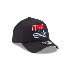 Clearance Dream Team Navy 9FORTY AFrame Snapback Hat - KTGCaps - Baseball caps for various teams, purchased online at a discount