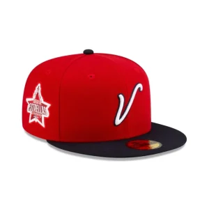 Clearance El Águila de Veracruz Red 59FIFTY Fitted Hat - KTGCaps - Baseball caps for various teams, purchased online at a discount