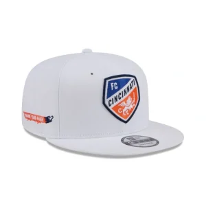 Shop FC Cincinnati 2024 Jersey Hook 9FIFTY Snapback Hat - KTGCaps - Baseball caps for various teams, purchased online at a discount