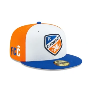 Flash Sale FC Cincinnati TriColor 59FIFTY Fitted Hat - KTGCaps - Baseball caps for various teams, purchased online at a discount