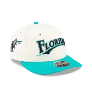 Clearance FELT X Miami Marlins Low Profile 9FIFTY Snapback Hat - KTGCaps - Baseball caps for various teams, purchased online at a discount