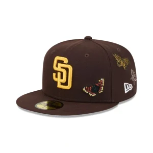 Fashion FELT x San Diego Padres Brown 59FIFTY Fitted Hat - KTGCaps - Baseball caps for various teams, purchased online at a discount