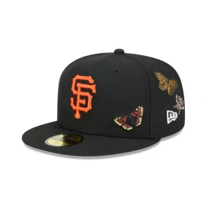 Shop FELT x San Francisco Giants Black 59FIFTY Fitted Hat - KTGCaps - Baseball caps for various teams, purchased online at a discount